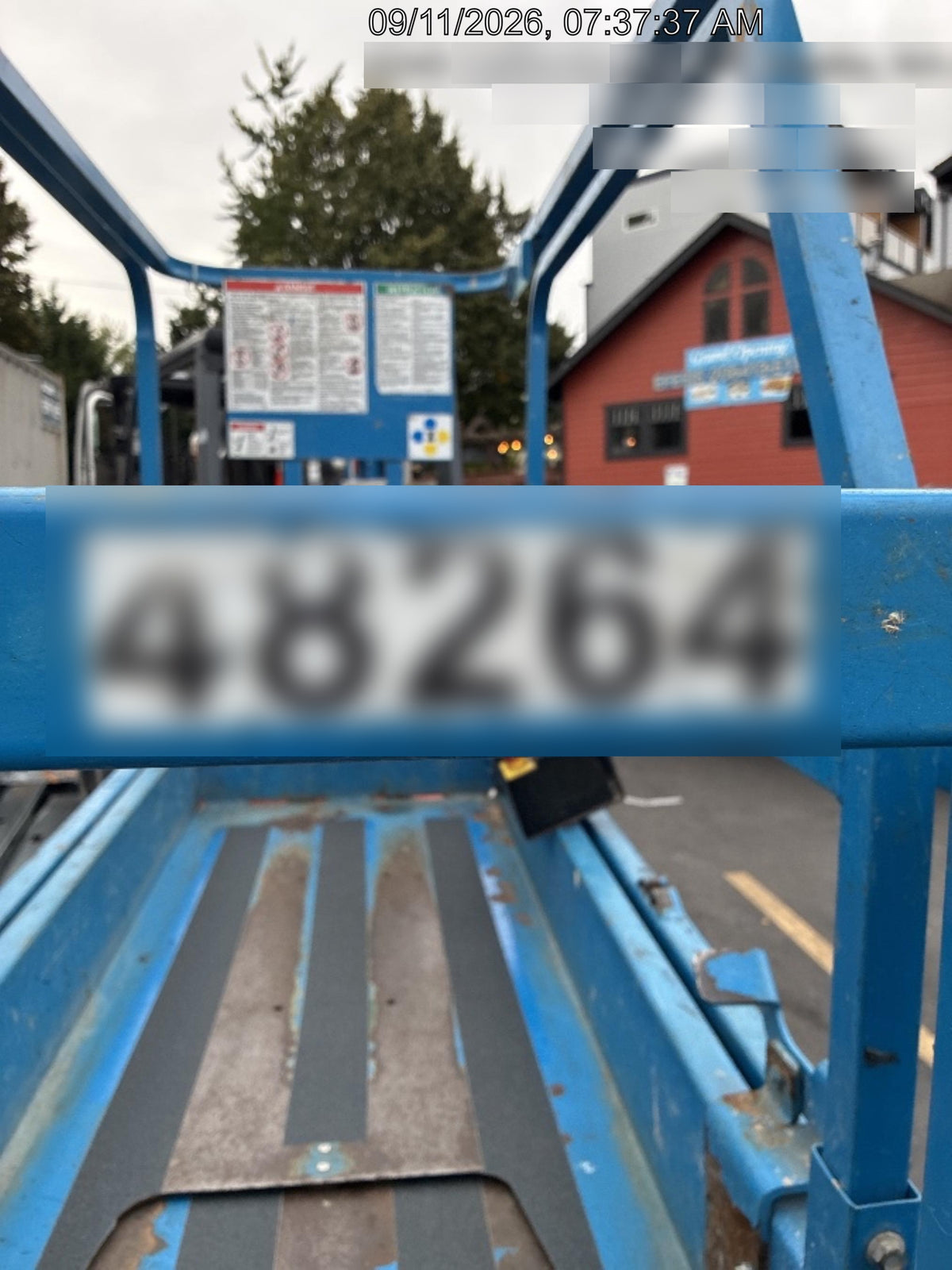 2019 Genie GS-1930 Half Height Swing Gate, 800W Inverter