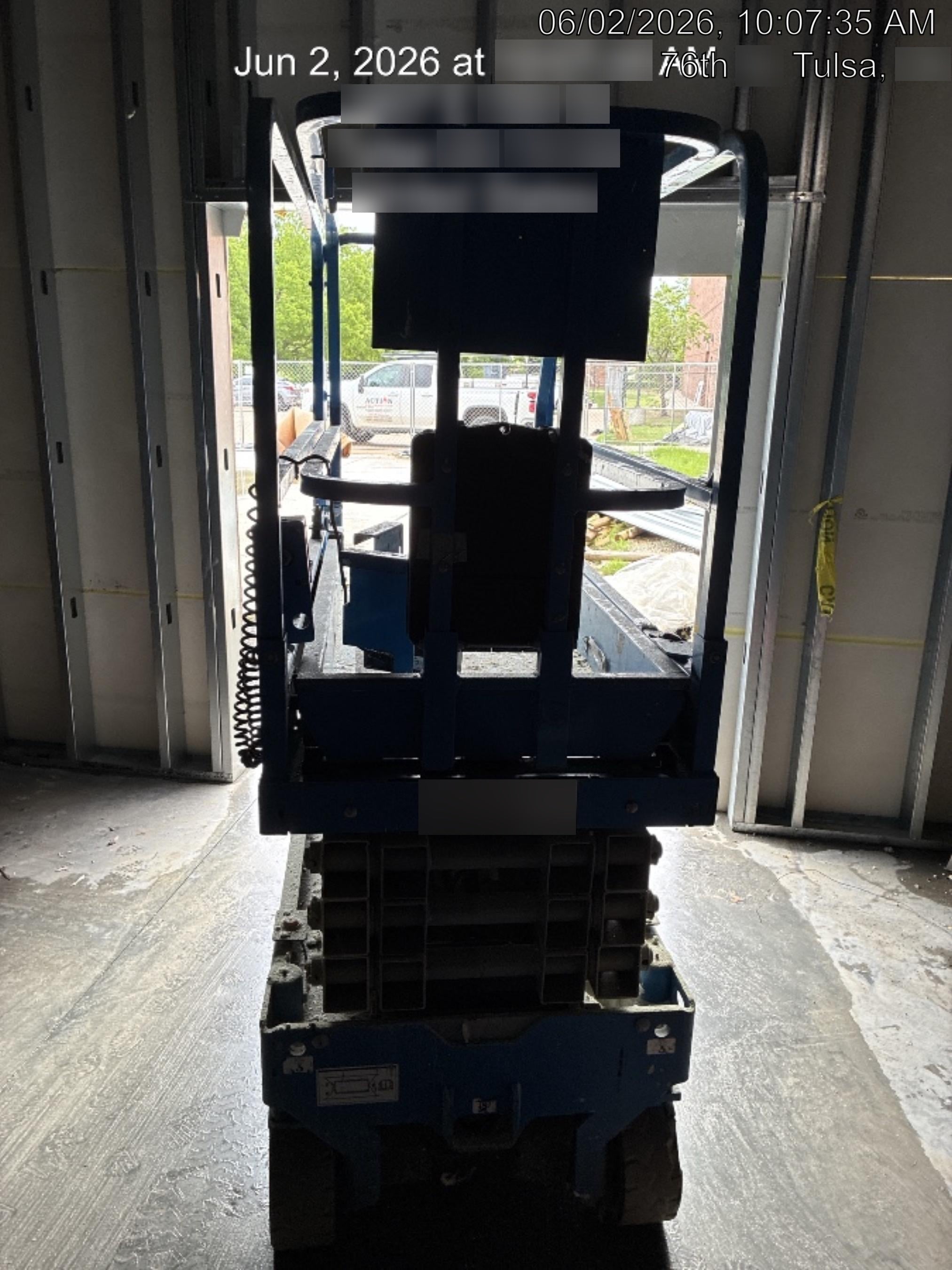 2019 Genie GS-1930 Fixed rails with chain Entry