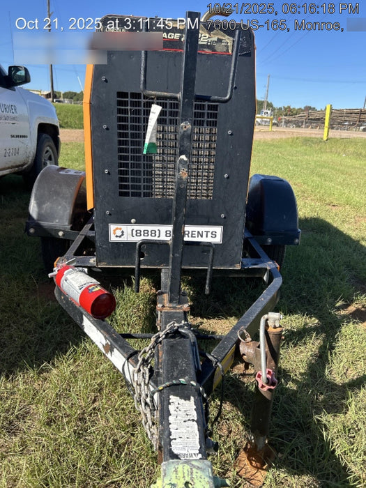 2021 Lincoln Electric Vantage 322 Vantage 322 Ready Pak 3 w/ Telematics & Decals, ORANGE (includes trailer, cable rack, fender light kit)