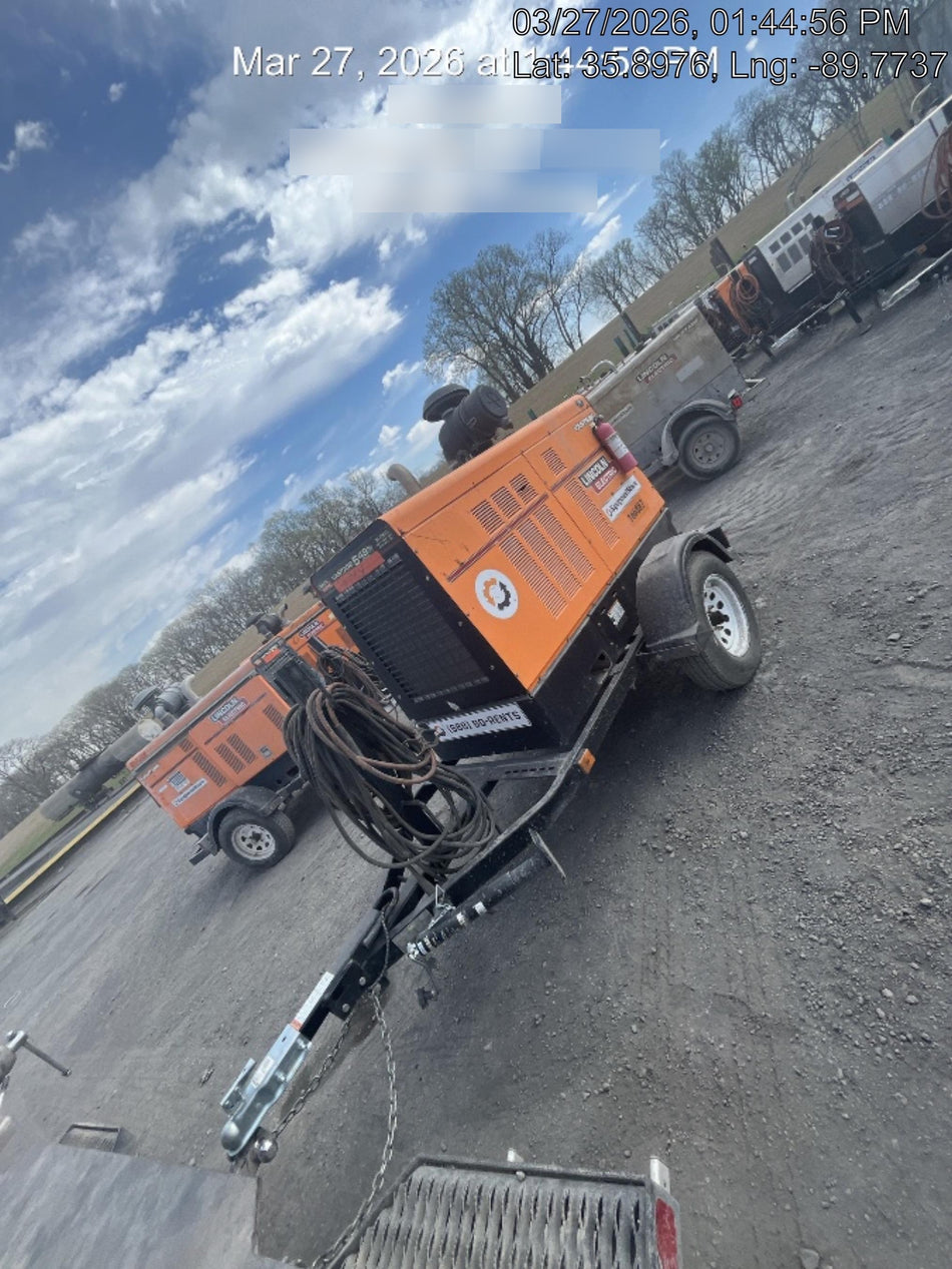 2021 Lincoln Electric Vantage 549X Ready Pak 3, ORANGE (includes trailer, cable rack, fender light kit)