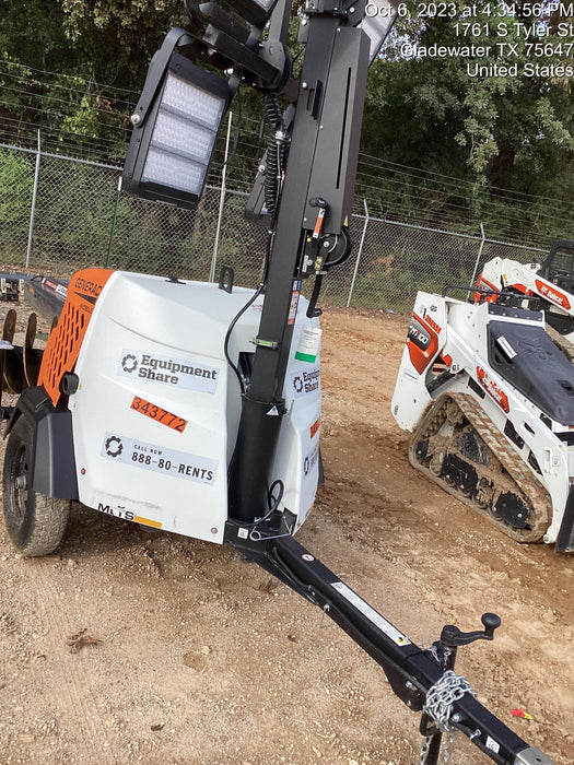 2023 Generac MLT2 Diesel, Flex Switch 120V Input, Powerzone Controller, (4) 320W LED Lights, 4kW Generator, 39.9 Gal Fuel Tank, 2" Ball, T3