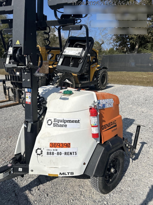 2023 Generac MLT2 Diesel, Flex Switch 120V Input, Powerzone Controller, 
(4) 320W LED Lights, 4kW Generator, 39.9 Gal Fuel Tank, 2" Ball, T3