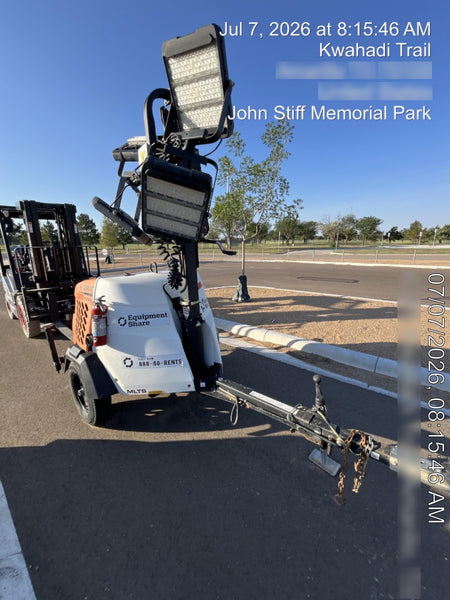 2023 Generac MLT2 Diesel, Flex Switch 120V Input, Powerzone Controller, 
(4) 320W LED Lights, 4kW Generator, 39.9 Gal Fuel Tank, 2" Ball, T3
