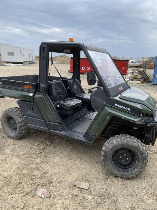 2021 Yanmar YU1000 Canopy, Steel Wheel, Poly WindShield, Beacon, Backup Alarm