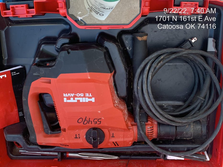 2019 HILTI TE 50-AVR