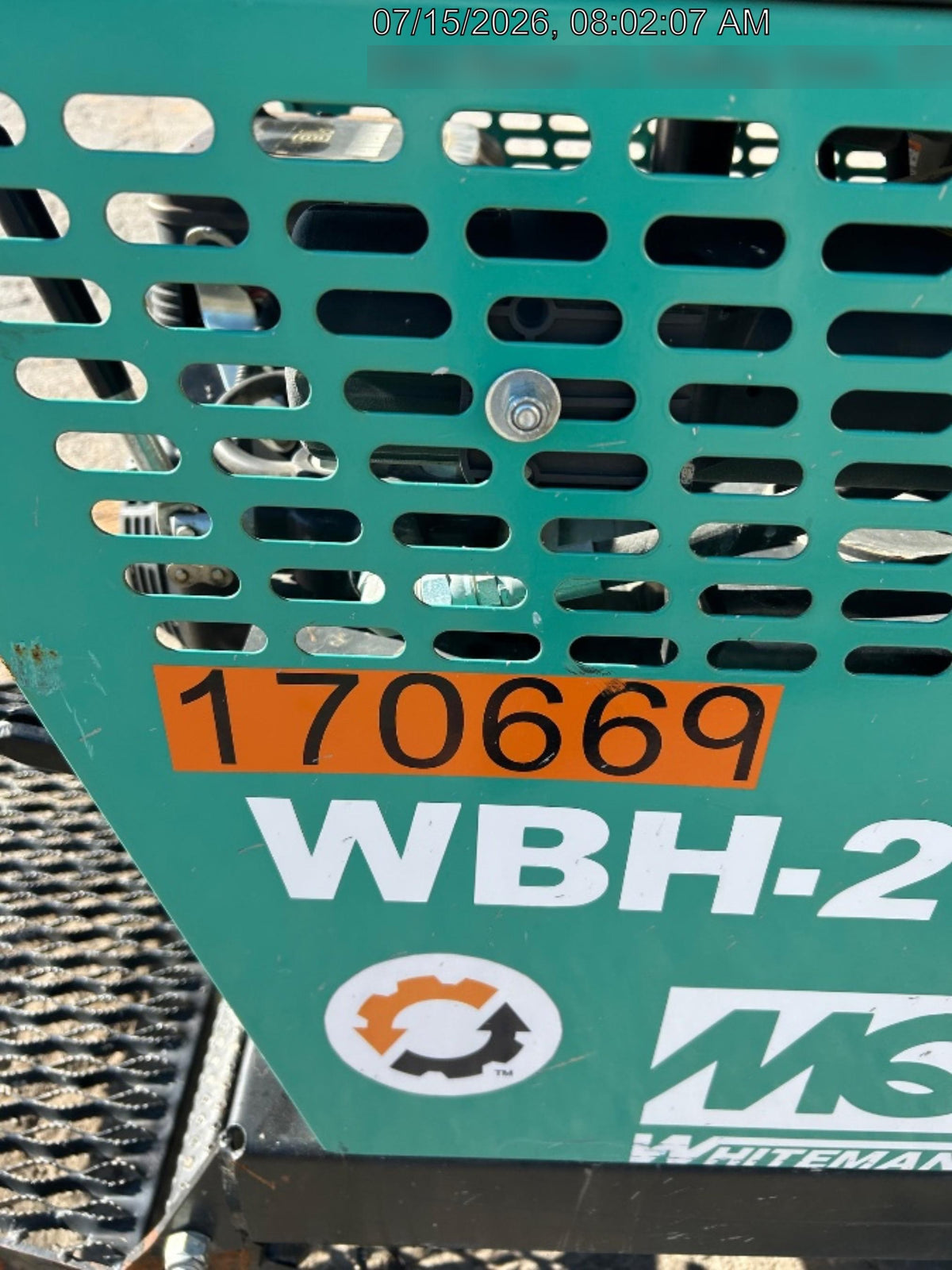 2021 MULTIQUIP WBH-21EFP