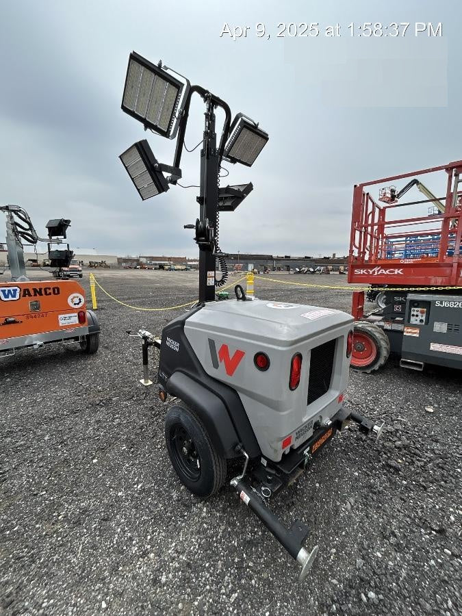 2024 Wacker Neuson LTT4 Diesel, Kohler KDW702, Deep Sea Controller, Auto Start, LED 320W, Bypass Outlet, T3