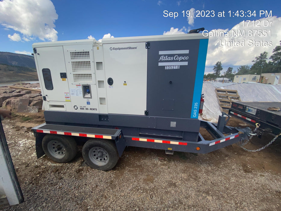 2023 ATLAS COPCO QAS 235