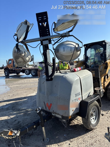 2019 Wacker Neuson LTV6L-MH Wacker Neuson LTV6L Mobile Light Tower w/Fuel Level Sensor Installed