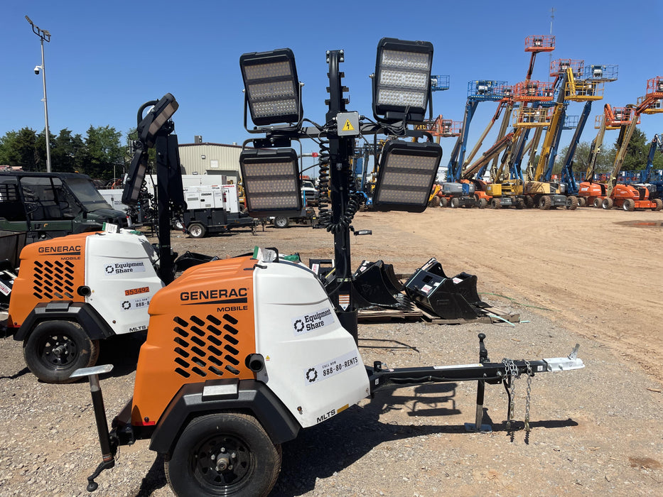 2023 Generac MLT2 Diesel, Flex Switch 120V Input, Powerzone Controller, (4) 320W LED Lights, 4kW Generator, 39.9 Gal Fuel Tank, 2" Ball, T3