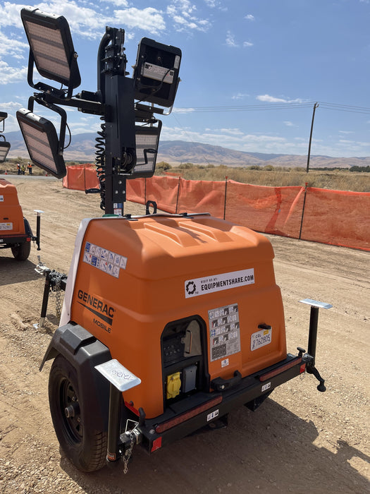 2023 Generac MLT2 Diesel, Flex Switch 120V Input, Powerzone Controller, 
(4) 320W LED Lights, 4kW Generator, 39.9 Gal Fuel Tank, 2" Ball, T3