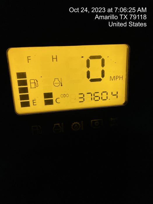 2022 Kubota RTV-X1140W-H Plastic Canopy, Windshield Acrylic Clear, LED Strobe Light, Wire Harness Kit, Back up Alarm