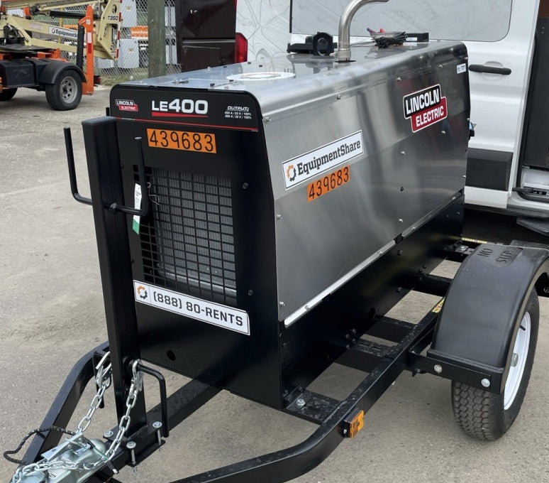 2024 Lincoln Electric LE400 Kubota V1505, Trlr, Cable Rack, Light Kit, ES Decals, T3