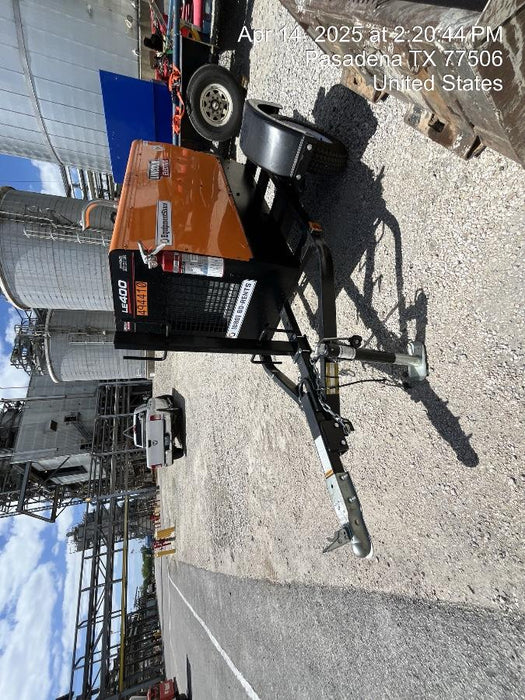 2025 Lincoln Electric LE400 Diesel, Kubota V1505, 22 HP, Trlr, Cable Rack, Light Kit, ES Decals, T3