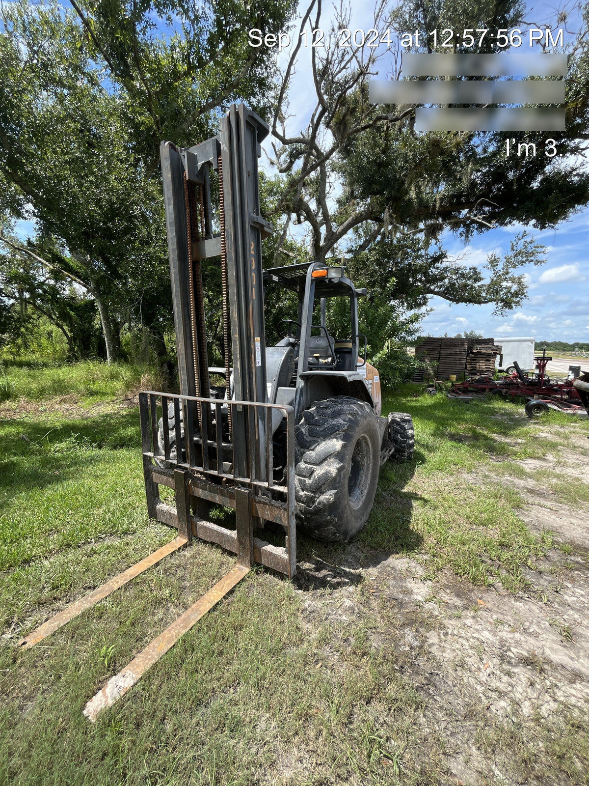 2018 CASE 586H