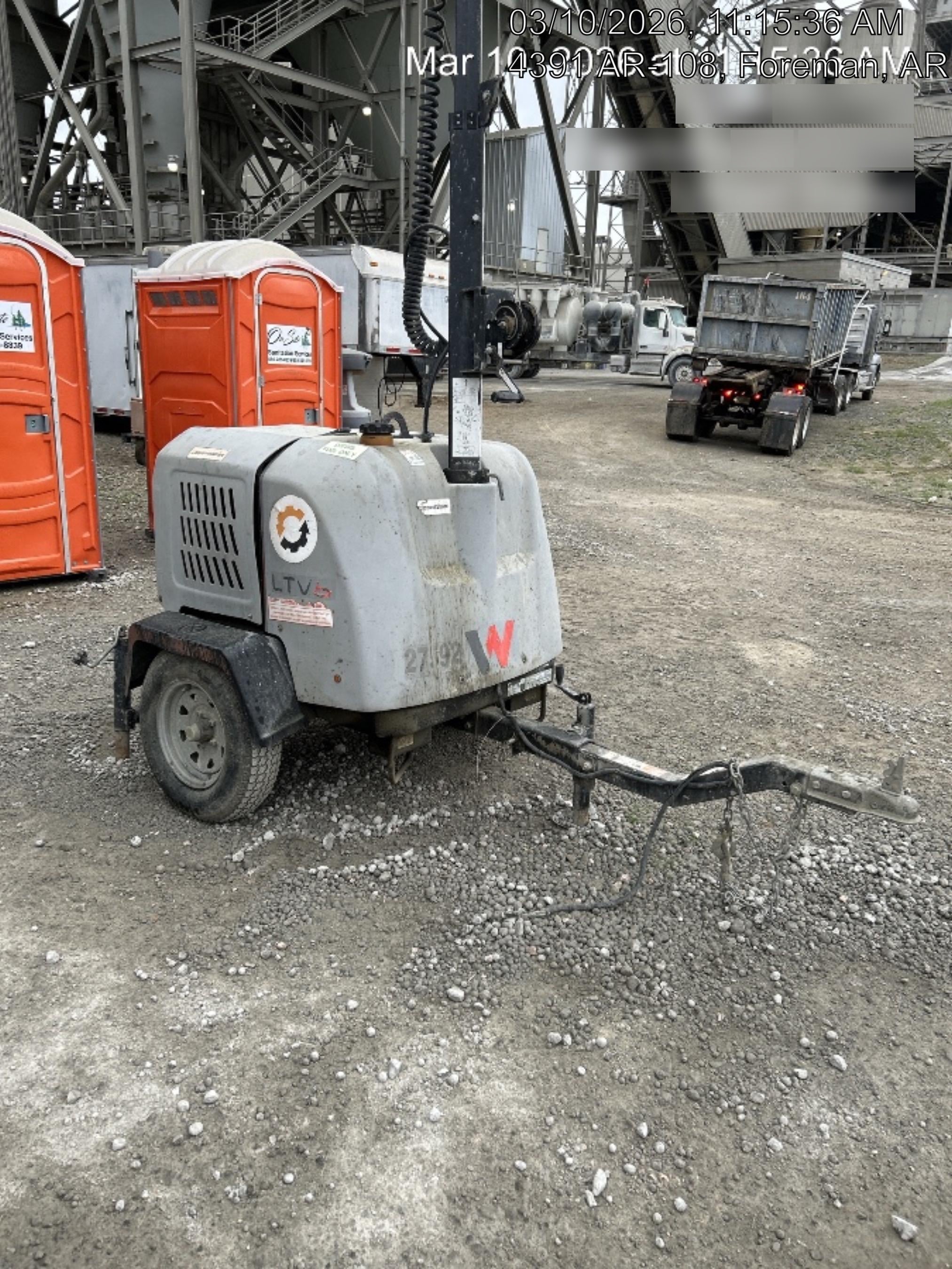 2019 Wacker Neuson LTV6L-MH Standard Options, ES Track Hardware, Fuel Level Sensor