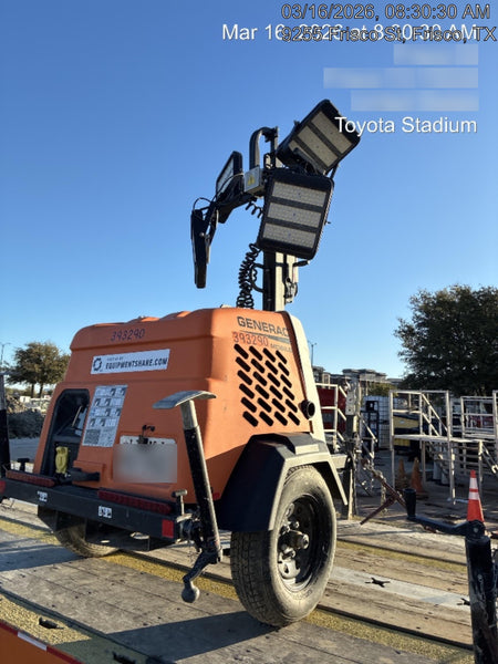 2024 Generac MLT2 Diesel, Flex Switch 120V Input, Powerzone Controller, 
(4) 320W LED Lights, 4kW Generator, 39.9 Gal Fuel Tank, 2" Ball, T3