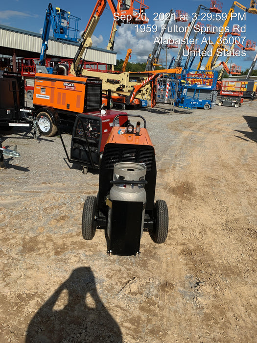 2021 Lincoln Electric Ranger 305 LPG LPG One-Pak (includes undercarriage, tank holder & tank strap) ORANGE