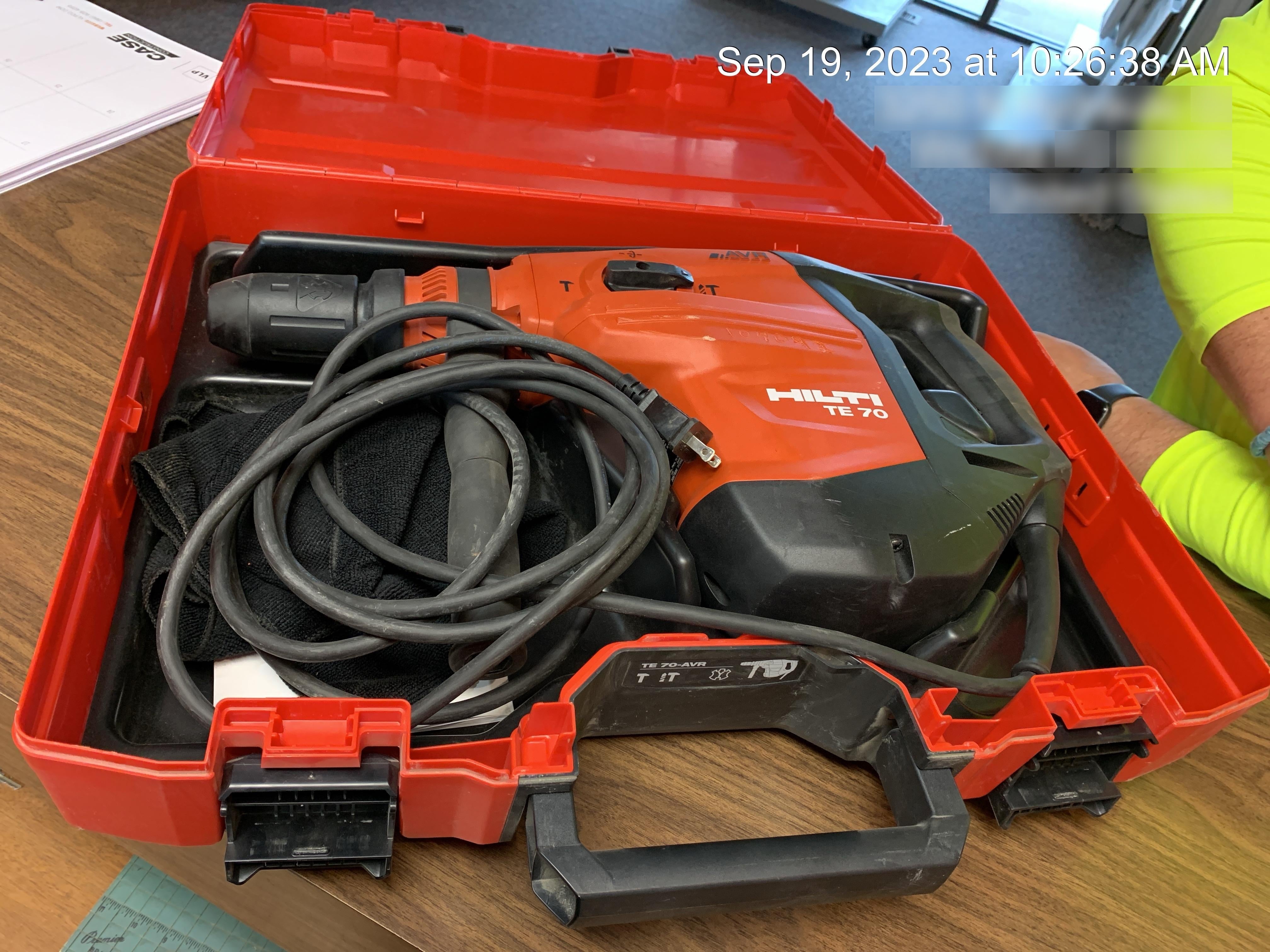 2020 HILTI TE 70-AVR