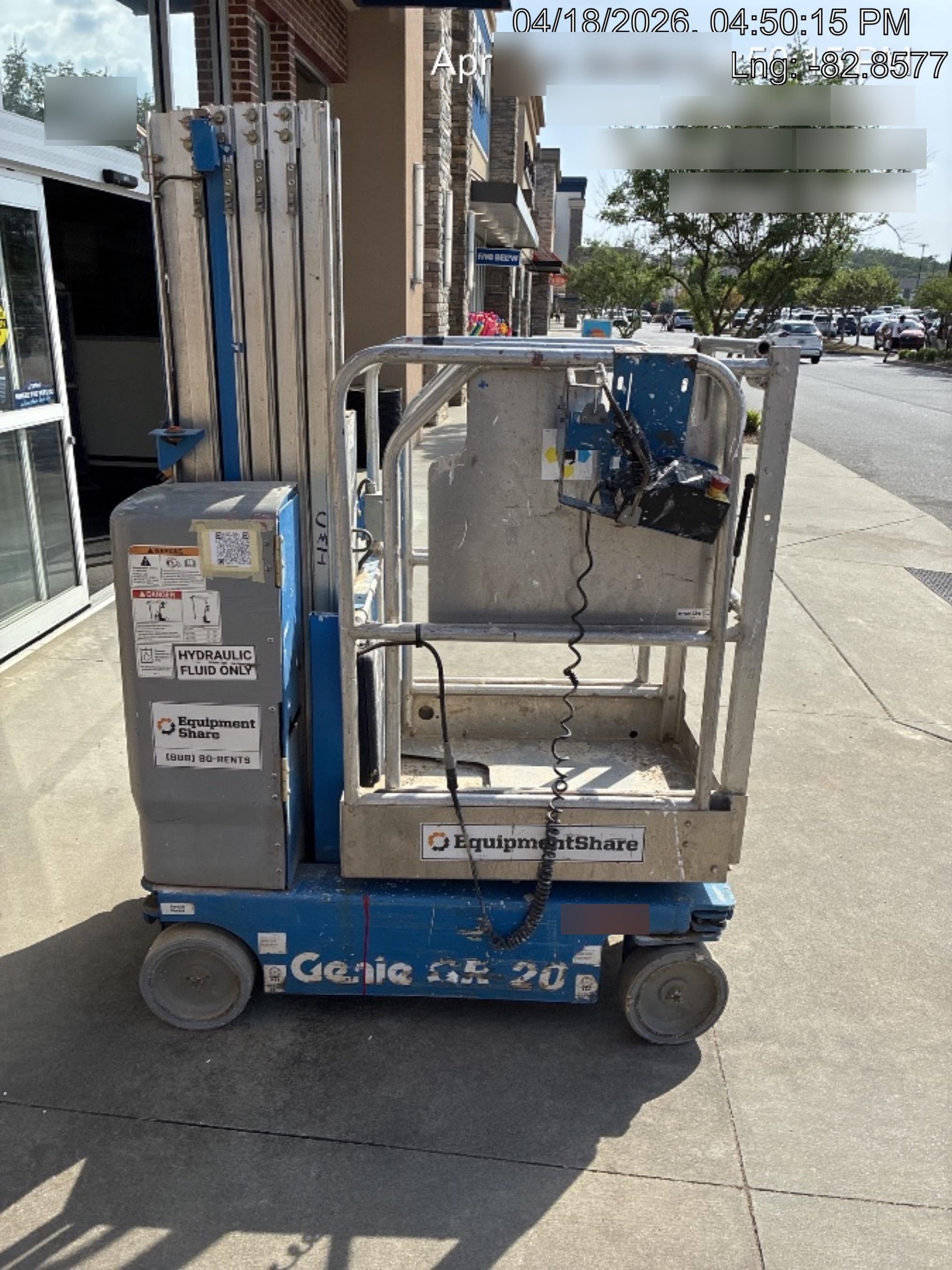 2019 GENIE GR-20