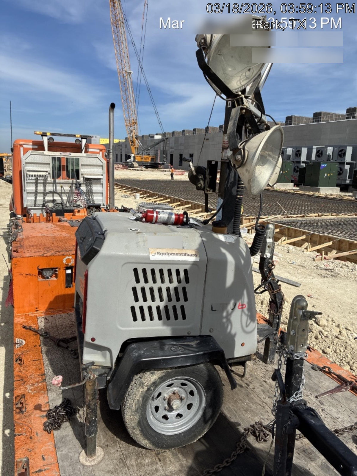 Wacker Neuson LTV6K-MH Wacker Neuson LTV6K Towable Light Tower