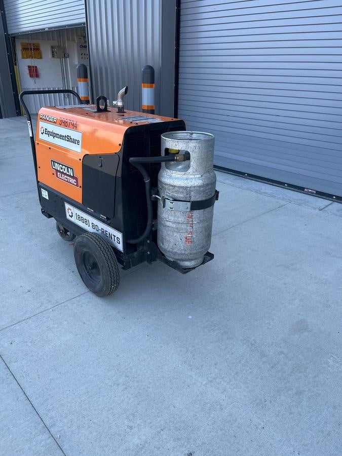 2024 Lincoln Electric Ranger 305 LPG Ranger 305 LPG, Undercarriage, Tank Holder & Strap, 10kw AC Gen, 25hp Kohler LPG Eng