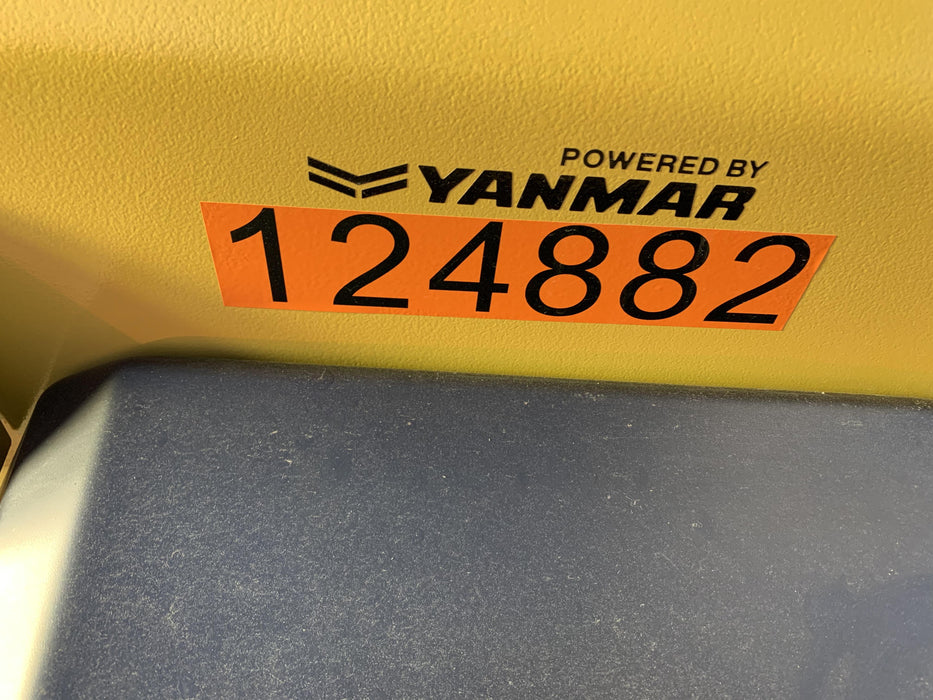 2020 Allmand NLV3GR (4) LED Light Fixture 350W, 23' Vertical Mast, 3kW Prime, Towable, Deep Sea L401, Leveling Jacks, Yanmar T4F 5.8hp