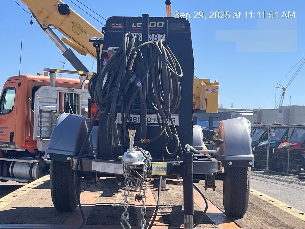 2023 Lincoln Electric LE400 Kubota V1505, Trlr, Cable Rack, Light Kit, ES Decals, T3
