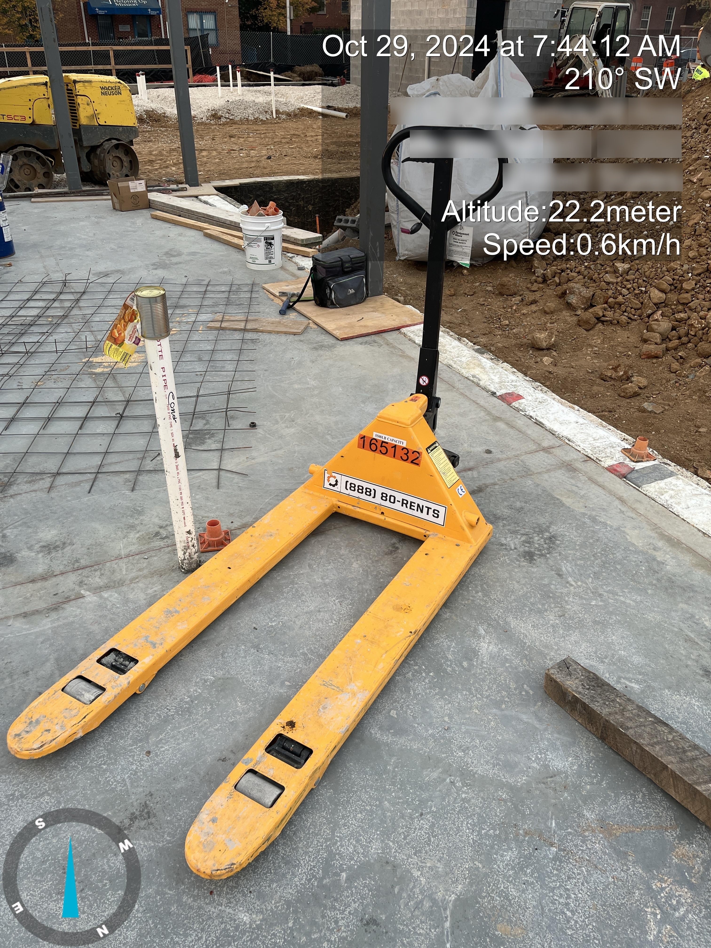 2021 ULINE 4400 lb Pallet Jack