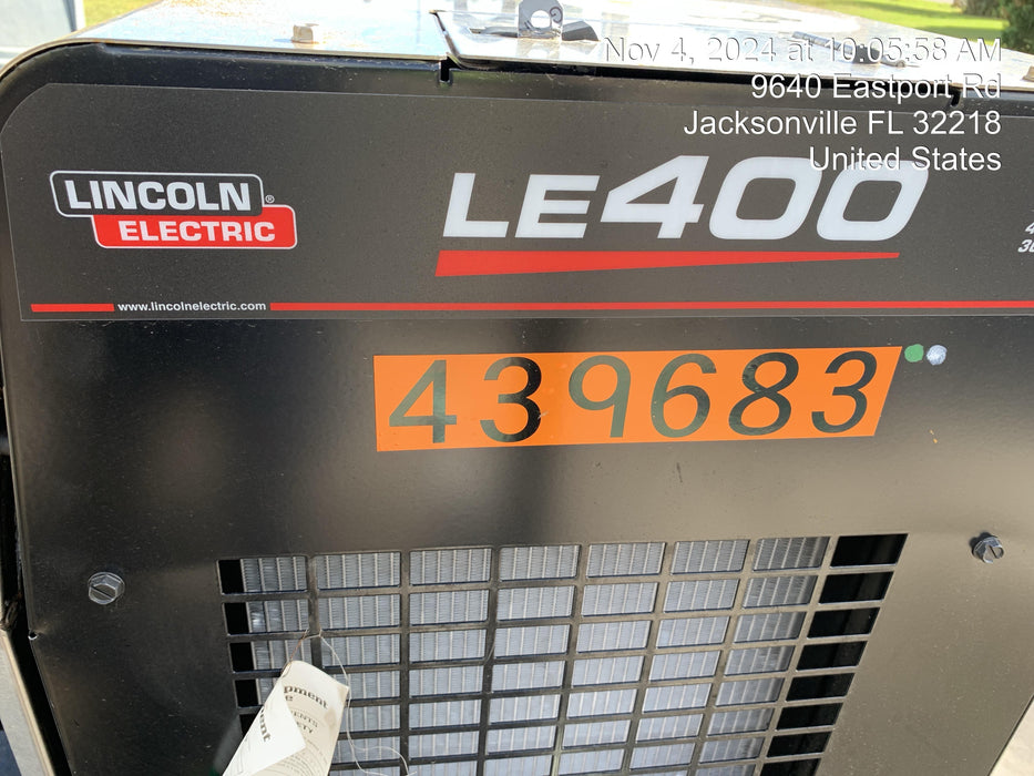 2024 Lincoln Electric LE400 Kubota V1505, Trlr, Cable Rack, Light Kit, ES Decals, T3