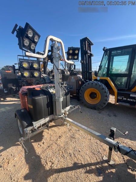 2024 Wanco WLTT-4MM4K Diesel, Deep Sea Controller, Shore Power Plug, Auto Start, (4) 350W LED Floodlights, 4kW Generator, 60 Gal Fuel Tank, 2" Ball, T3