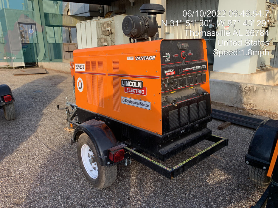 2022 Lincoln Electric Vantage 549X VANTAGE 549X READY-PAK 3