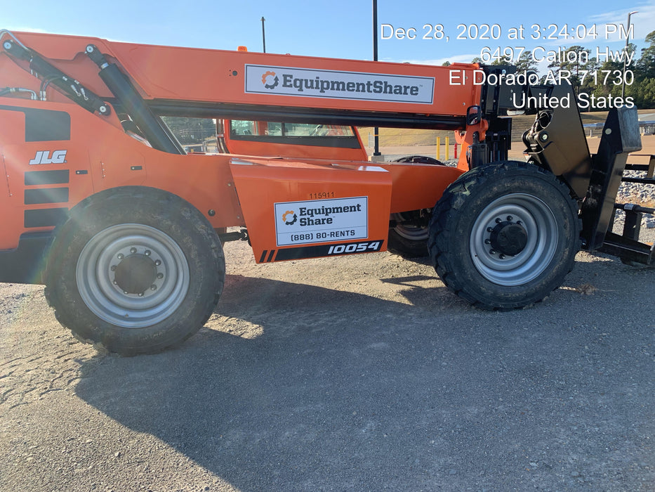 2020 Skytrak 10054 74 Hp, Cab/Heat/Air, FF Tires, Work Lights, Beacon, Aux Hydraulics, Back up Alarm, Lifting Eye, ES Decals