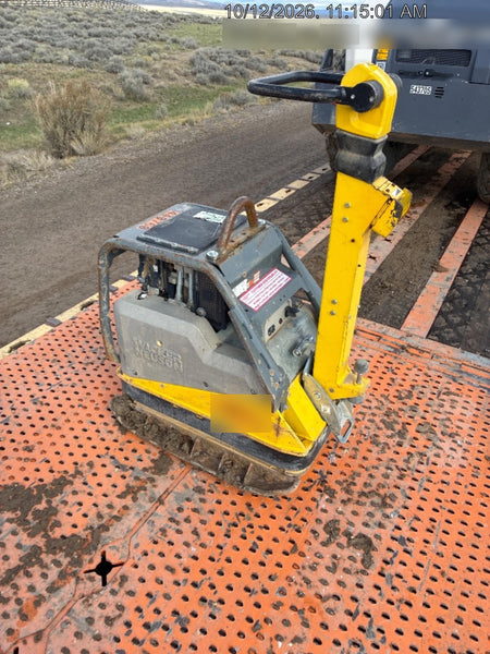 2024 Wacker Neuson DPU6555Heh Hatz Diesel, Reversible Plate Compactor, electric start