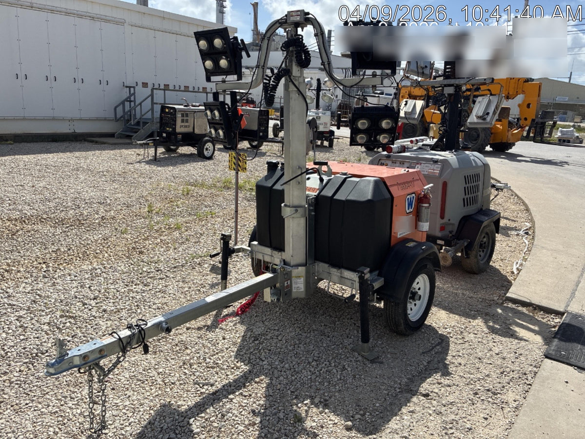 2024 Wanco WLTT-4MM4K Diesel, Deep Sea Controller, Shore Power Plug, Auto Start, (4) 350W LED Floodlights, 4kW Generator, 60 Gal Fuel Tank, 2" Ball, T3