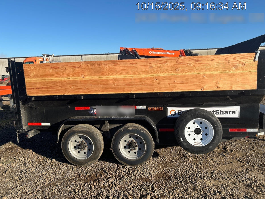 2025 TEXAS PRIDE TRAILERS DT714416KBP