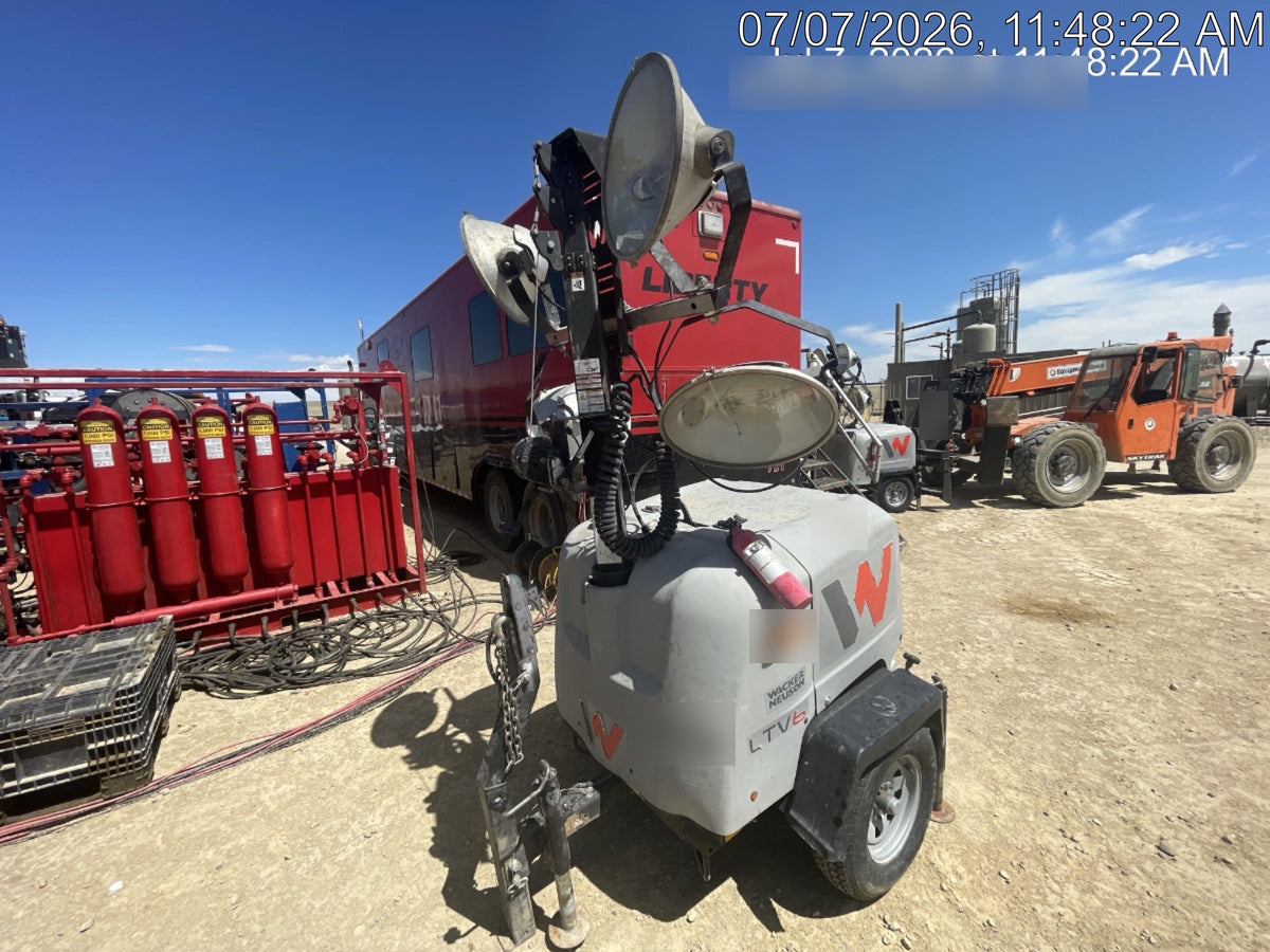 2019 Wacker Neuson LTV6L-MH Wacker Neuson LTV6L Mobile Light Tower w/Fuel Level Sensor Installed