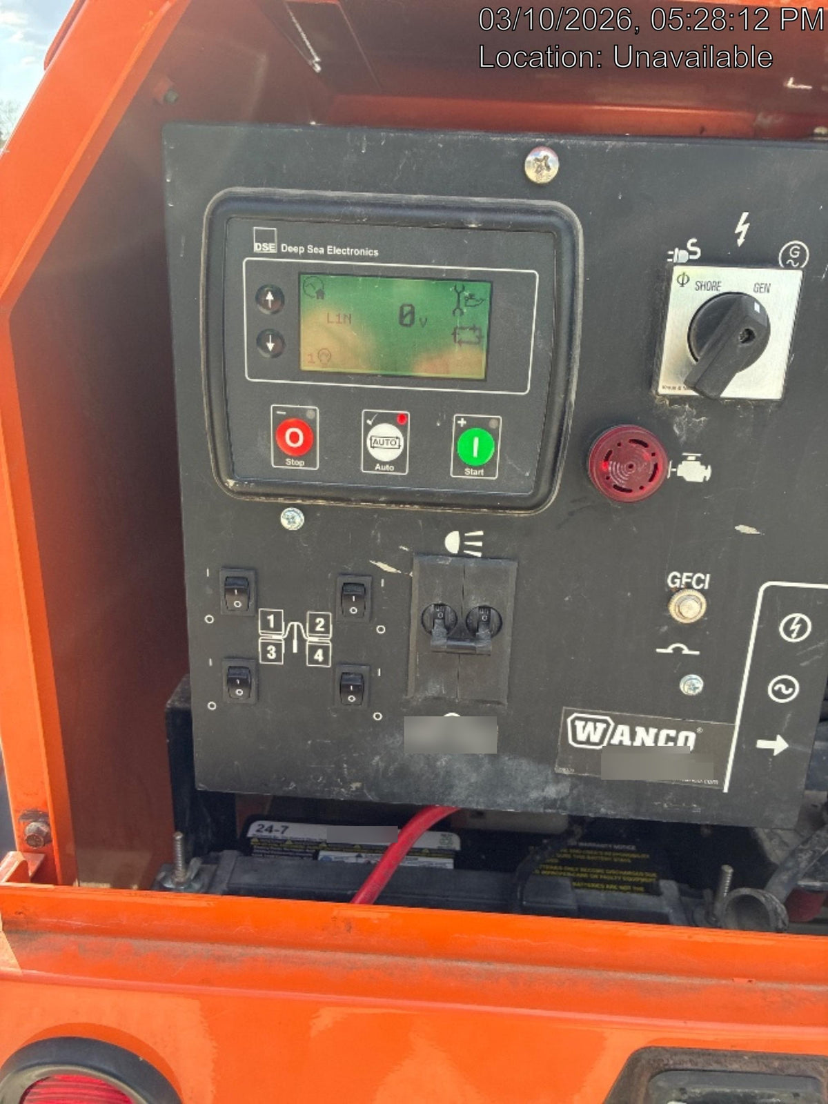 2023 Wanco WLTT-4MM4K Diesel, Deep Sea Controller, Shore Power Plug, Auto Start, (4) 350W LED Floodlights, 4kW Generator, 60 Gal Fuel Tank, 2" Ball, T3