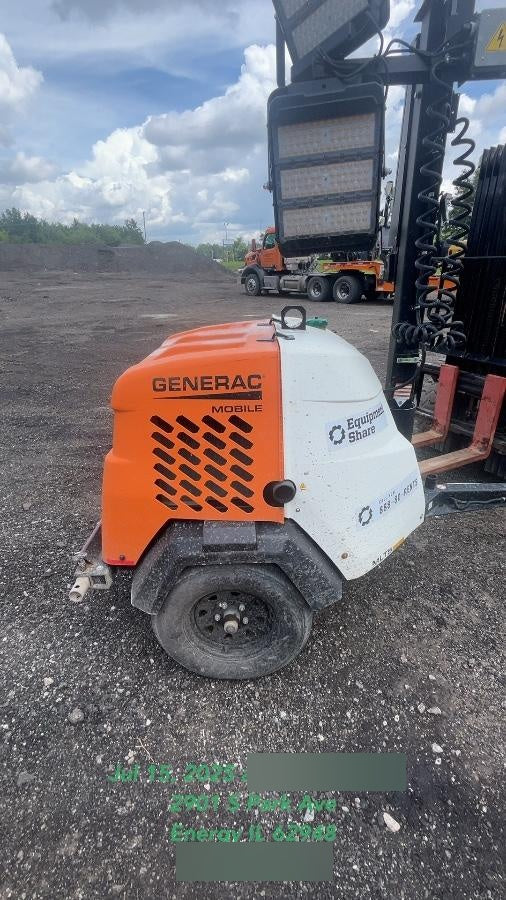 2023 Generac MLT2 Diesel, Flex Switch 120V Input, Powerzone Controller, (4) 320W LED Lights, 4kW Generator, 39.9 Gal Fuel Tank, 2" Ball, T3