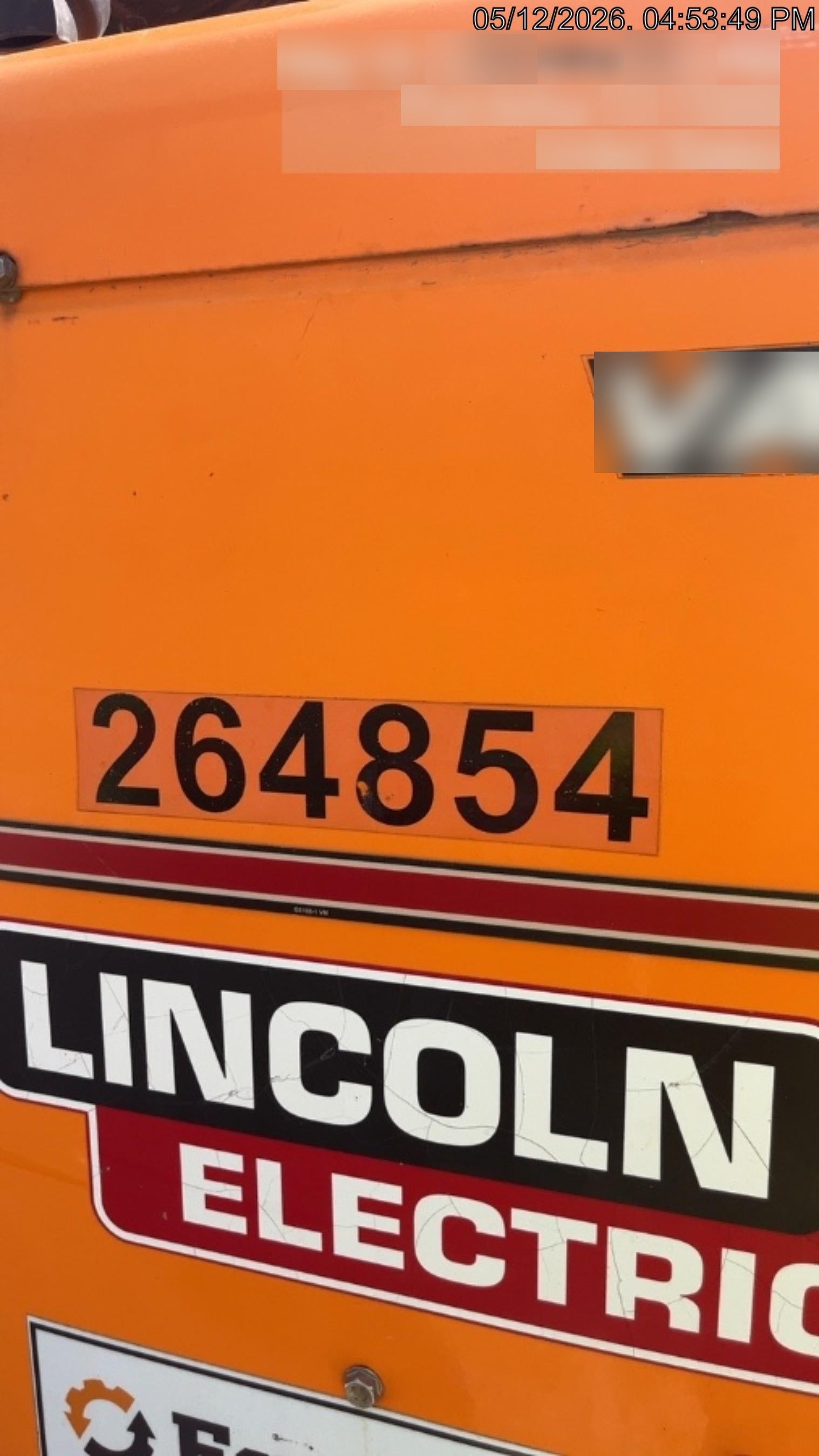2022 Lincoln Electric Vantage 549X Crosslink Technology, Trailer Mounted, ES Decals, T3