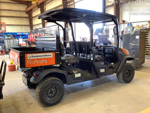 2022 Kubota RTV-X1140W-H Plastic Canopy, Windshield Acrylic Clear, LED Strobe Light, Wire Harness Kit, Back up Alarm