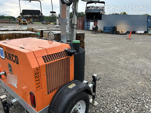 2024 Wanco WLTT-4MM4K Diesel, Deep Sea Controller, Shore Power Plug, Auto Start, (4) 350W LED Floodlights, 4kW Generator, 60 Gal Fuel Tank, 2" Ball, T3