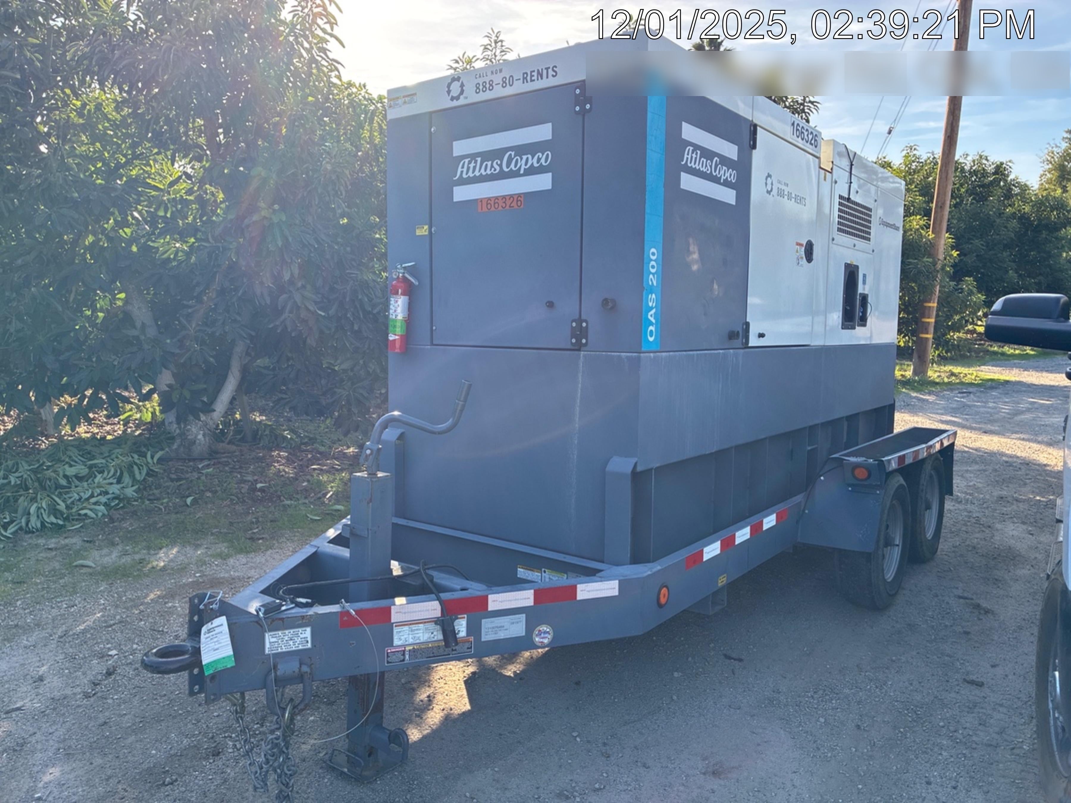 2021 ATLAS COPCO QAS200