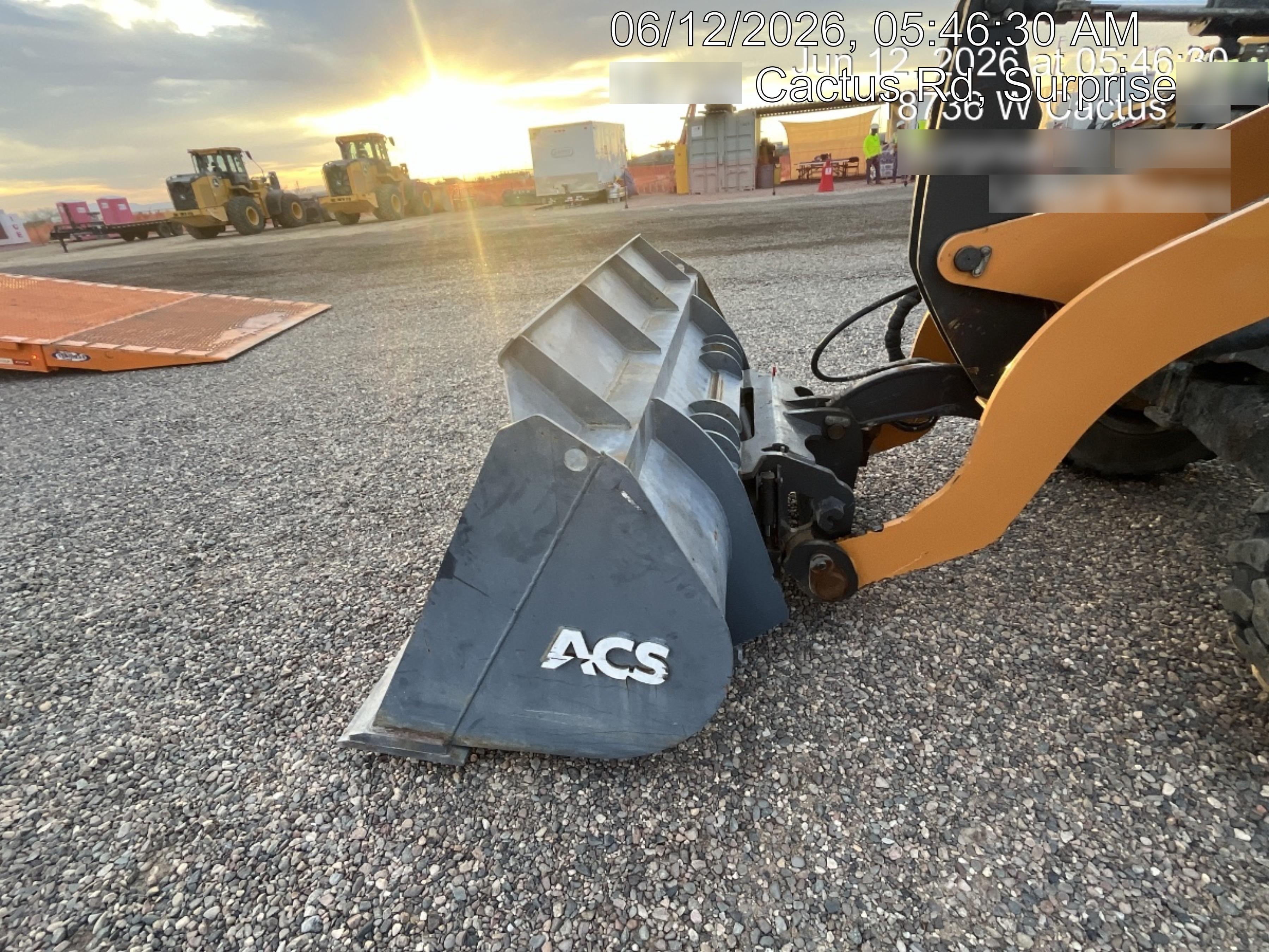 2022 Case 221F Cab/Heat/Air, CWK, Hydraulic Coupler, LED Worklights