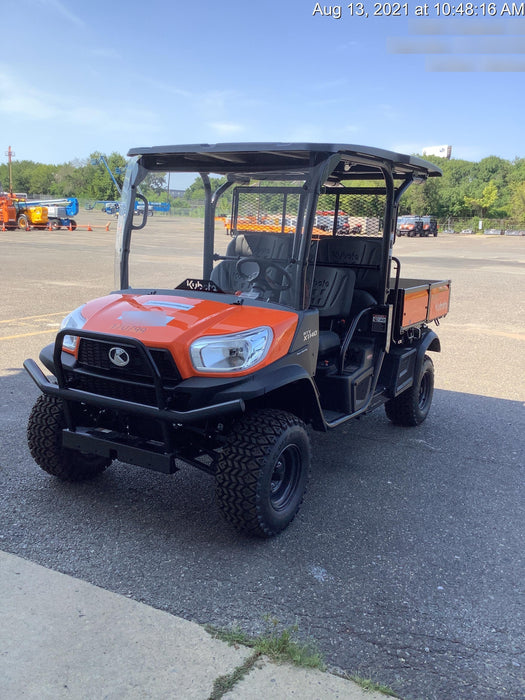 2021 Kubota RTV-X1140W-H Plastic Canopy, Windshield Acrylic Clear, LED Strobe Light, Wire Harness Kit, Back up Alarm