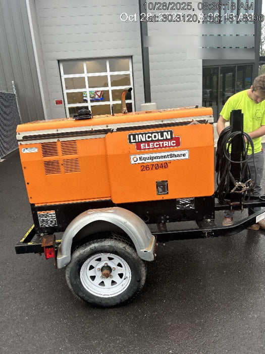 2022 Lincoln Electric LE400 Kubota V1505, Trlr, Cable Rack, Light Kit, ES Decals, T3