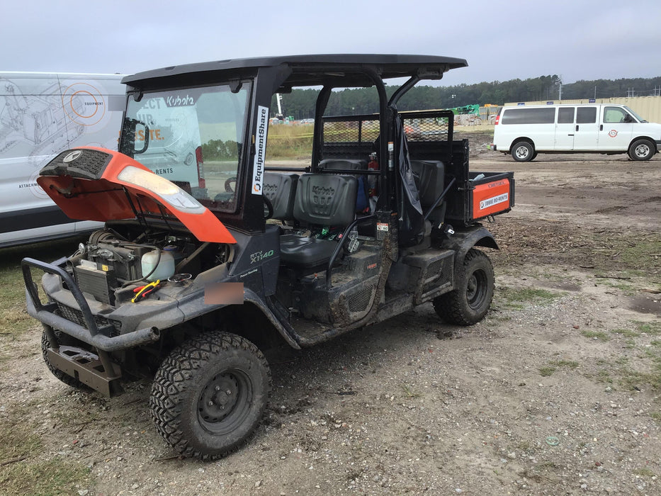2019 Kubota RTV-X1140W-H 4WD, LED Strobe, Windshield Tempered Glass, Plastic Canopy, Wire Harness Kit, Backup Alarm