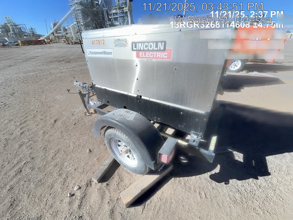 2024 Lincoln Electric LE400 Kubota V1505, Trlr, Cable Rack, Light Kit, ES Decals, T3