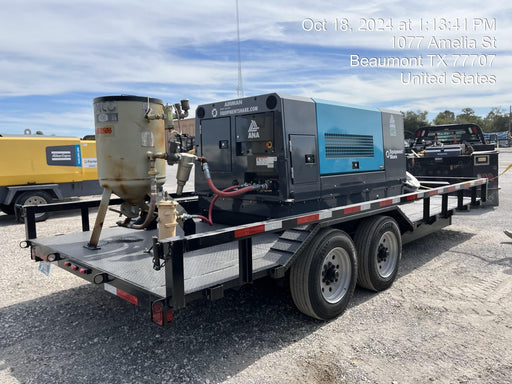 2024 TEXAS PRIDE TRAILERS 18'-20' Lowboy Sand Blasting Unit