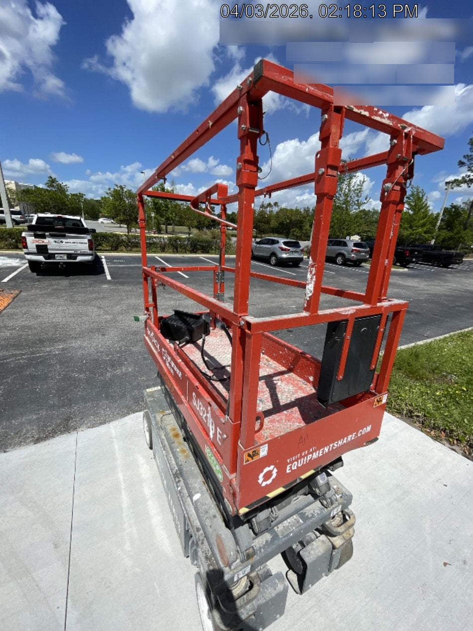 2024 Skyjack SJ3219 Electric Drive, Sld NM Tires, DBcns, RFRails, Power to Platform, T3 + Access Control